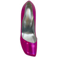 Load image into Gallery viewer, Bruno Frisoni Hot Pink Holographic Leather Pumpette Pumps