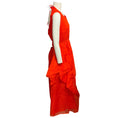 Load image into Gallery viewer, Cecilie Bahnsen Vibrant Orange Fang Dress