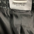 Load image into Gallery viewer, Akris Punto Charcoal Grey Multi Fringed Tweed Blazer Jacket