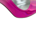 Load image into Gallery viewer, Bruno Frisoni Hot Pink Holographic Leather Pumpette Pumps