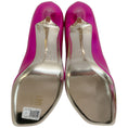 Load image into Gallery viewer, Bruno Frisoni Hot Pink Holographic Leather Pumpette Pumps