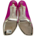Load image into Gallery viewer, Bruno Frisoni Hot Pink Holographic Leather Pumpette Pumps