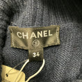 Load image into Gallery viewer, Chanel Navy Multi 2017 Gabrielle Coco Cashmere Knit Pullover Sweater