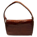 Load image into Gallery viewer, Hermes Vintage Light Brown Alligator Skin Leather 24 Faubourg Saint Honore Handbag
