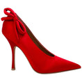 Load image into Gallery viewer, Valentino Rouge Red Satin Nite Out Pumps