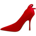 Load image into Gallery viewer, Valentino Rouge Red Satin Nite Out Pumps