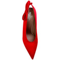 Load image into Gallery viewer, Valentino Rouge Red Satin Nite Out Pumps