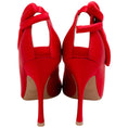 Load image into Gallery viewer, Valentino Rouge Red Satin Nite Out Pumps
