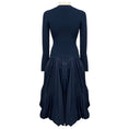 Load image into Gallery viewer, Simkhai Midnight Kenlie Taffeta Knit Midi Dress