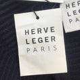 Load image into Gallery viewer, Herve Leger Black Crewneck Crystal Cutout Mini Dress
