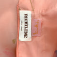 Load image into Gallery viewer, Richilene Pink Vintage Flutter Sleeve Floral Dress with Gold Stitching