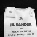 Load image into Gallery viewer, Jil Sander Black Wide Leg Viscose Knit Casual Pants