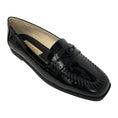 Load image into Gallery viewer, Chanel Black CC Patent Calfskin Moccasins / Loafers