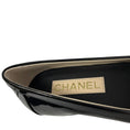 Load image into Gallery viewer, Chanel Black CC Patent Calfskin Moccasins / Loafers