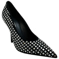 Load image into Gallery viewer, Burberry Black Crystal Embellished Madelina Pumps