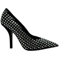 Load image into Gallery viewer, Burberry Black Crystal Embellished Madelina Pumps