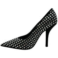 Load image into Gallery viewer, Burberry Black Crystal Embellished Madelina Pumps