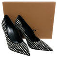 Load image into Gallery viewer, Burberry Black Crystal Embellished Madelina Pumps