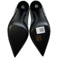 Load image into Gallery viewer, Burberry Black Crystal Embellished Madelina Pumps