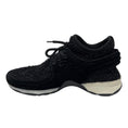 Load image into Gallery viewer, Chanel Black Velvet Trimmed Low Top Lurex Knit Sneakers