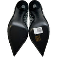 Load image into Gallery viewer, Burberry Black Crystal Embellished Madelina Pumps
