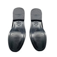 Load image into Gallery viewer, Valentino Black / Gold Roman Stud Leather Loafers