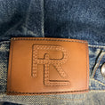 Load image into Gallery viewer, Ralph Lauren Collection Medium Blue Wash Distressed Denim Jacket