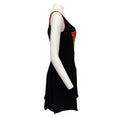 Load image into Gallery viewer, Bob Mackie Vintage Black Crepe Sleeveless In Depth Dress