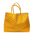 Load image into Gallery viewer, Goyard Yellow Goyardine Canvas Saint Louis PM Tote Handbag