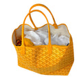 Load image into Gallery viewer, Goyard Yellow Goyardine Canvas Saint Louis PM Tote Handbag