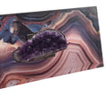 Load image into Gallery viewer, Kimberly McDonald Purple / Clear Stone Embellished Decorative Lucite Box