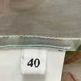 Load image into Gallery viewer, Dolce & Gabbana Light Blue Multi Fiori Ombre Print Elastic Sleeve Silk Organza Blouse