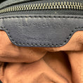 Load image into Gallery viewer, Stella McCartney Navy Blue Falabella Faux Leather Shaggy Deer Tote Bag
