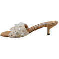 Load image into Gallery viewer, Aquazzura Oat Crochet Crystal Embellished Cote 50 Sandals