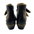 Load image into Gallery viewer, Chloe Black Susanna Studded Leather Ankle Boots