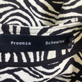 Load image into Gallery viewer, Proenza Schouler Black / Ecru Stretch Zebra Jacquard Dress
