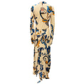 Load image into Gallery viewer, Etro Cream / Blue / Orange Multi Paisley Printed Jersey Maxi Dress