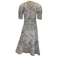 Load image into Gallery viewer, Proenza Schouler Black / Ecru Stretch Zebra Jacquard Dress
