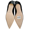 Load image into Gallery viewer, Manolo Blahnik Black Suede Dorehi Pumps