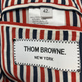 Load image into Gallery viewer, Thom Browne Red Multi Prince of Wales Tweed Sack Blazer