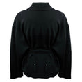 Load image into Gallery viewer, Malej Black Arouca Zip Front Jacket with Belt