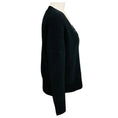 Load image into Gallery viewer, Akris Punto Black Boucle Wool Knit Cardigan Sweater