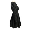 Load image into Gallery viewer, Self-Portrait Black Lace Back Taffeta Mini Dress