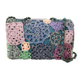 Load image into Gallery viewer, Chanel Blue Multi Paris-Seoul Crochet and Lambskin Medium Flap Bag