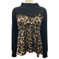 Load image into Gallery viewer, Sacai Tan / Black Leopard Print Knit Pullover
