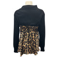 Load image into Gallery viewer, Sacai Tan / Black Leopard Print Knit Pullover