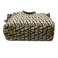 Load image into Gallery viewer, Valentino Beige / Black VLogo Reversible Large Tote Handbag
