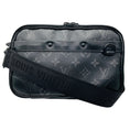Load image into Gallery viewer, Louis Vuitton Black Monogram Canvas Alpha Messenger Bag