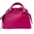 Load image into Gallery viewer, Balenciaga Hot Pink Leather Mini City Crossbody Bag