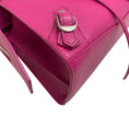 Load image into Gallery viewer, Balenciaga Hot Pink Leather Mini City Crossbody Bag